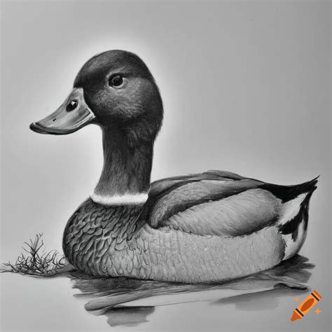 Duck Drawing Hard