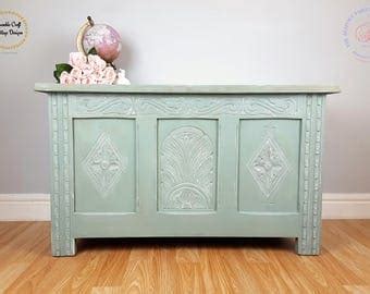 Duck Egg Blanket Box