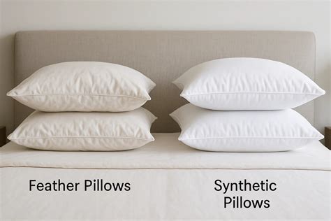 Duck Feather Vs Polyester Pillow