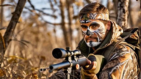 Duck Hunter Face Paint