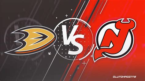 ducks vs devils prediction