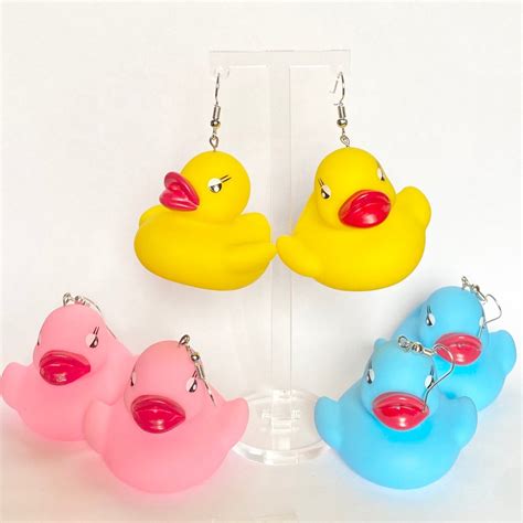 Ducky Earrings