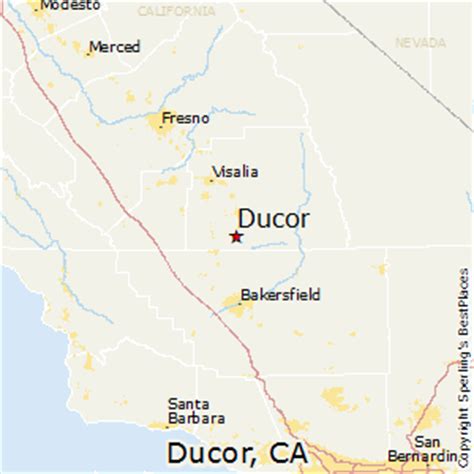 Ducor Ca Zip Code