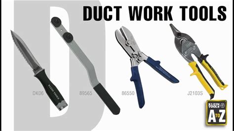 Ductwork Tools List