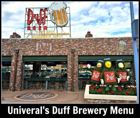 Krusty Burger & Duff Beer at Universal Studios • Burger Beast