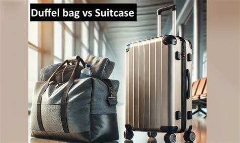 duffel bag vs suitcase