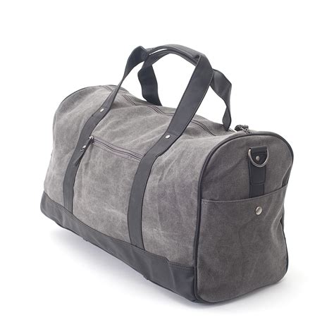 duffle bag grey