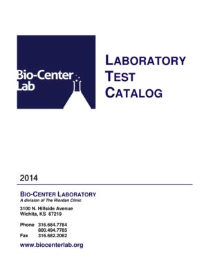 duke lab test catalog