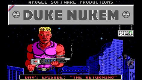 Duke Nukem 1 Walkthrough