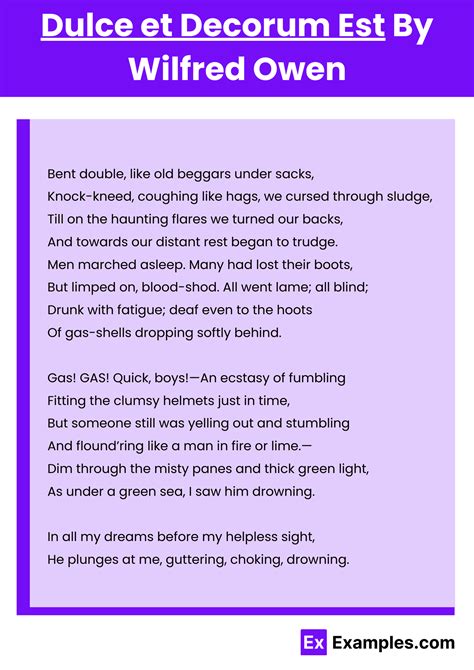 5 Ways Dulce Et Decorum