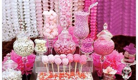Tastefully done Candy Bar Table Candy Table, Candy Buffet, Dessert