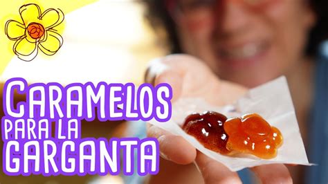 dulces para el dolor de garganta