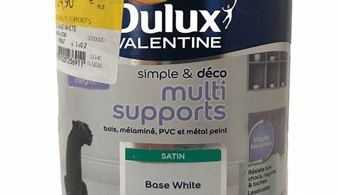 Dulux Valentine Peinture Qualité Professionnelle 98 Blanc