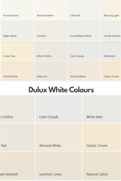 Dulux White Paint The Range