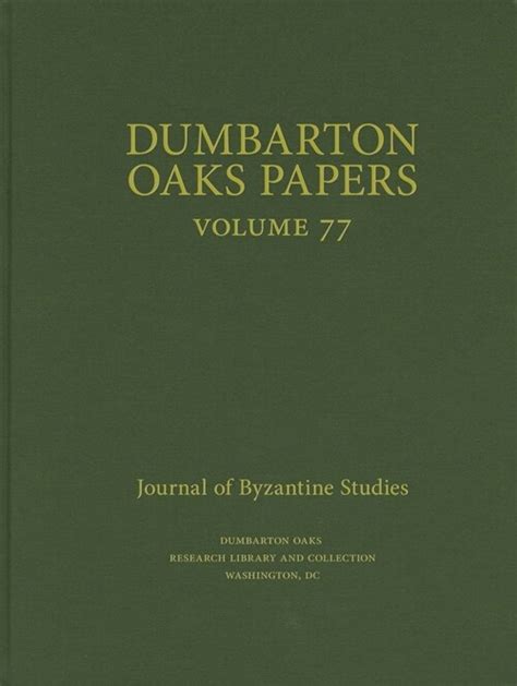 dumbarton oaks papers 77