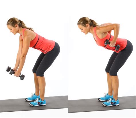 Dumbbell Bent Row