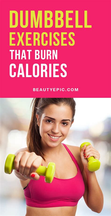 Dumbbell Exercises Burn Calories