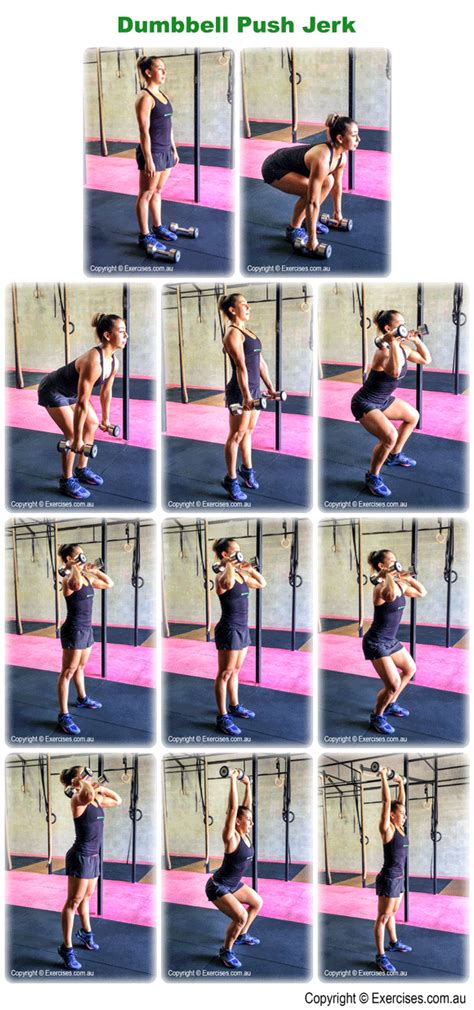 Dumbbell Exercises Jerk