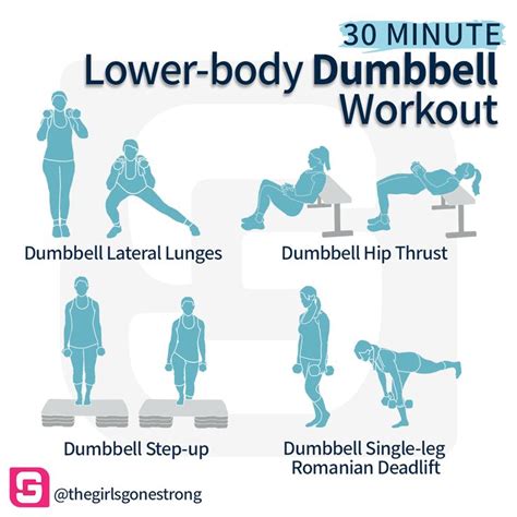 Dumbbell Exercises Lower Body