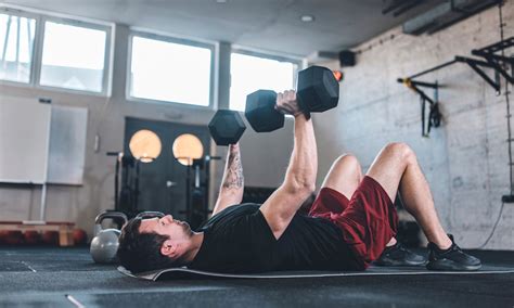 Dumbbell Exercises While Lying Down