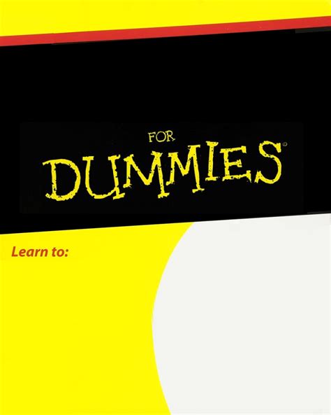 Dummies Book Cover