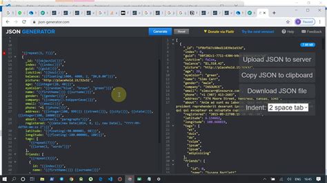Dummy Json Data File
