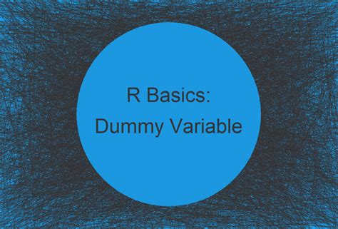 Dummy Variable In R Programming