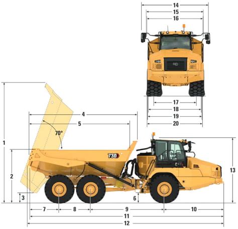 Dump Truck Width In Feet