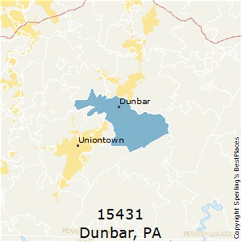 dunbar zip code pa