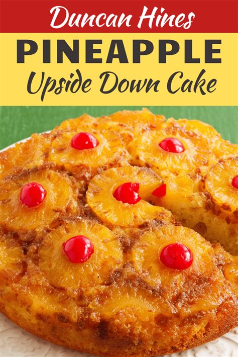 Duncan Hines Pineapple Upside Down Cake Recipe