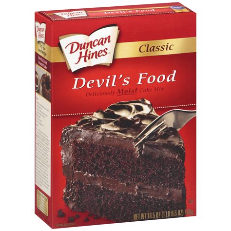duncan hines devil's food cake mix recipes