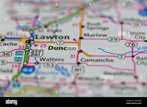 Duncan Ok On Map