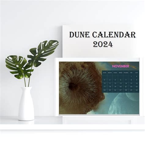 Dune Calendar 2024