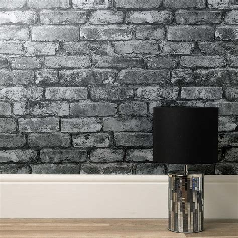 Dunelm Brick Wallpaper
