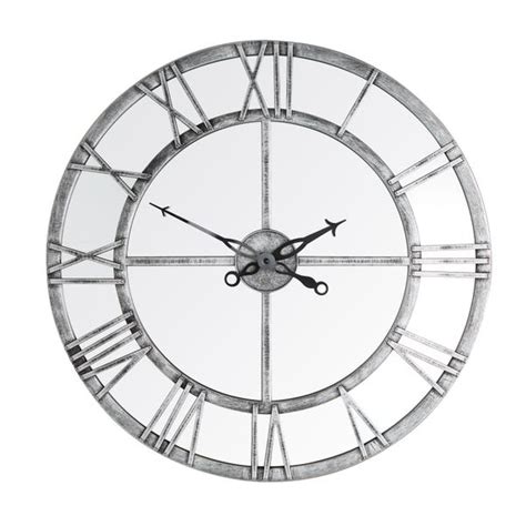 Dunelm Large Mirror Clock