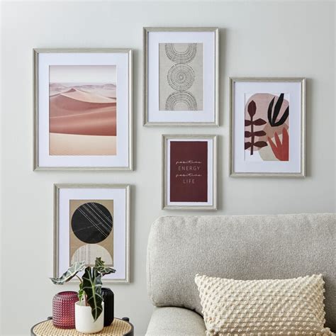 Dunelm Picture Frames Grey