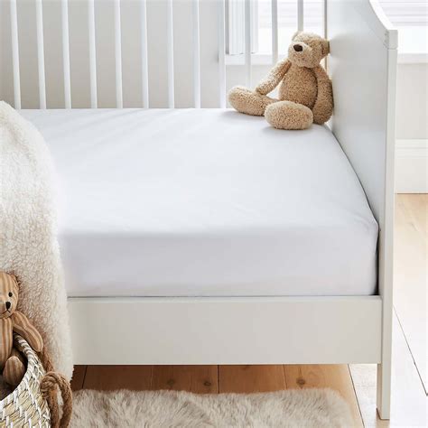 Dunelm Waterproof Mattress Protector Cotbed