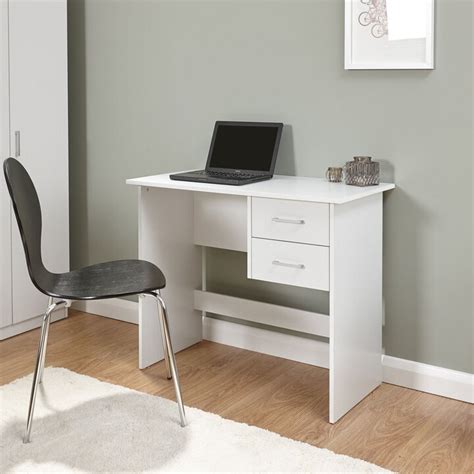 Dunelm White Computer Desk