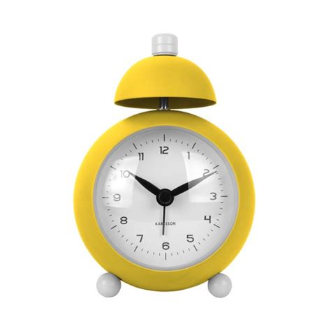 Dunelm Yellow Clock