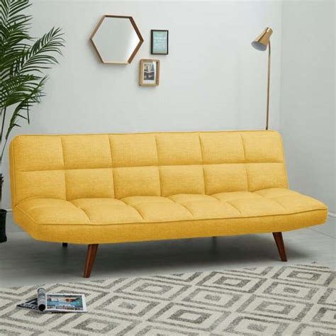 Dunelm Yellow Sofa Bed