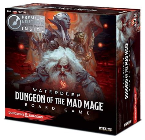dungeon of the mad mage board game