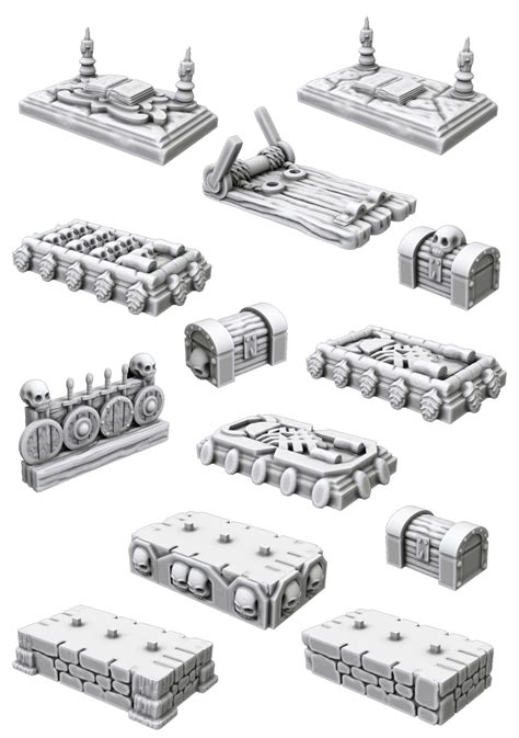Dungeon Printable Accessories Pack