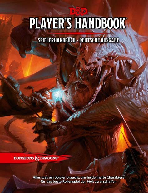 Dungeons & Dragons Player’s Handbook Spielerhandbuch Deutsch fünfte