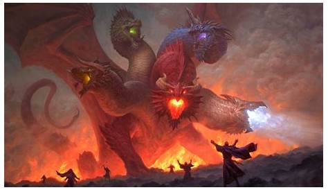 Classic Dungeons & Dragons creature Tiamat comes to Magic: The