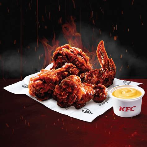 Dunked Wings Kfc Menu