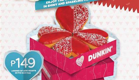Dunkin Donuts Decorating Kit Valentine's Day ' Valentines Flavors Are Here!