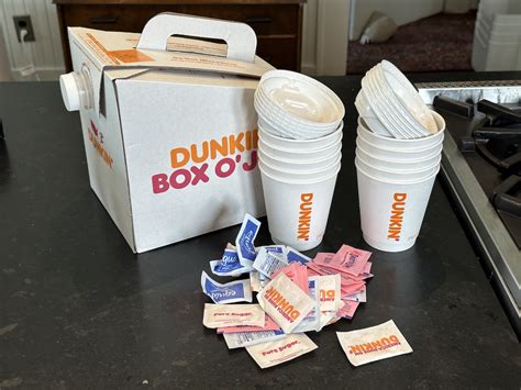 Dunkin Donut Coffee In A Box