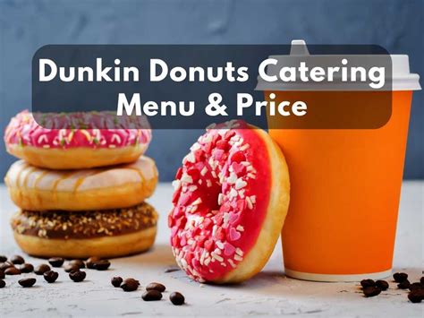 dunkin donuts catering