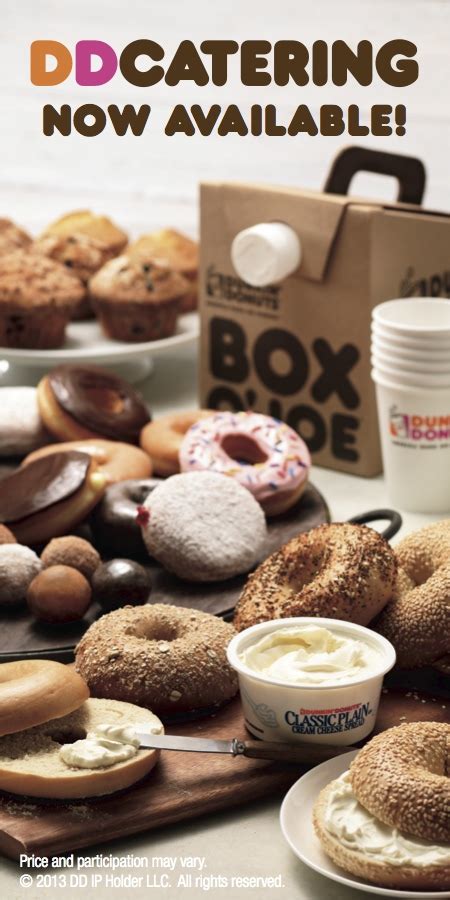 dunkin donuts catering delivery