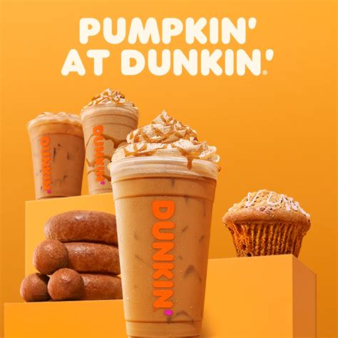 dunkin pumpkin coffee
